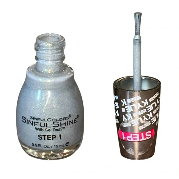 3/$20💘 SinfulColors SinfulShine Polish Kylie Collection in Slay Grey - Picture 8 of 11